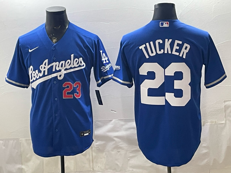 Men Los Angeles Dodgers #23 Tucker blue Game 2026 Nike MLB Jersey 0408003